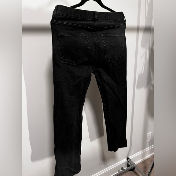 Everlane Black Straight Leg Jeans - Picture 2 of 4